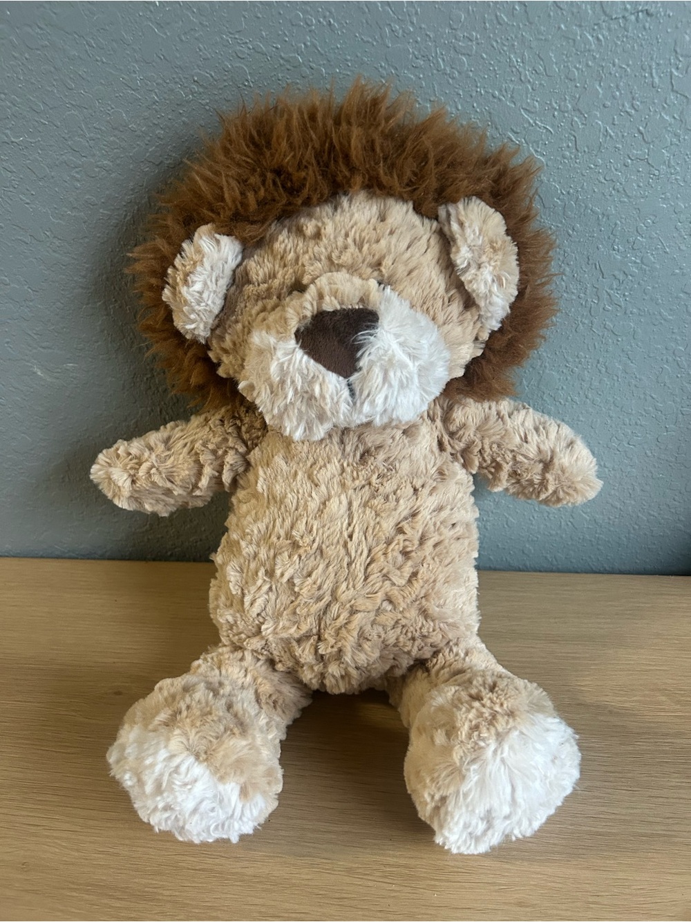 Anthropologie Loki the Lion Plush Stuffed Animal Soft Toy Brown Mane 08/2020